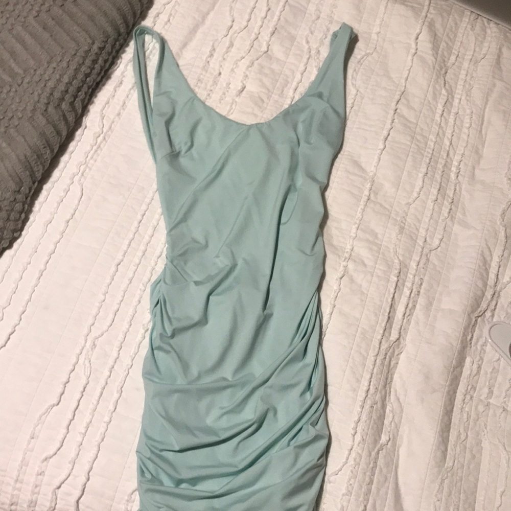 Bay watch tiger mist body con dress